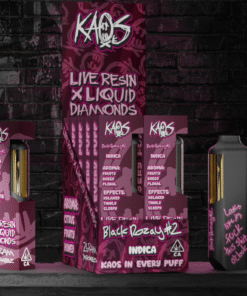 Kaos Disposable Black Rozay