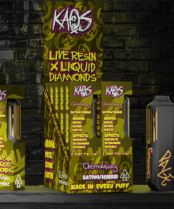 KAOS DISPOSABLE VAPE CHEMDAWG – SATIVA/HYBRID