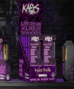 KAOS DISPOSABLE VAPE KAOS KUSH – INDICA